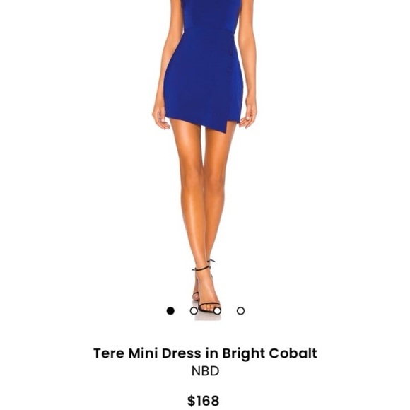 Revolve NBD Tere Mini Dress in Bright Cobalt - Picture 5 of 6